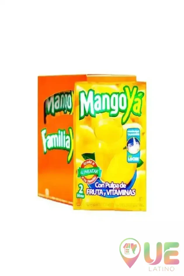 Mezcla En Polvo Para Preparar Bebida Instantanea Sabor Artificial A Mango Mangoya 30G