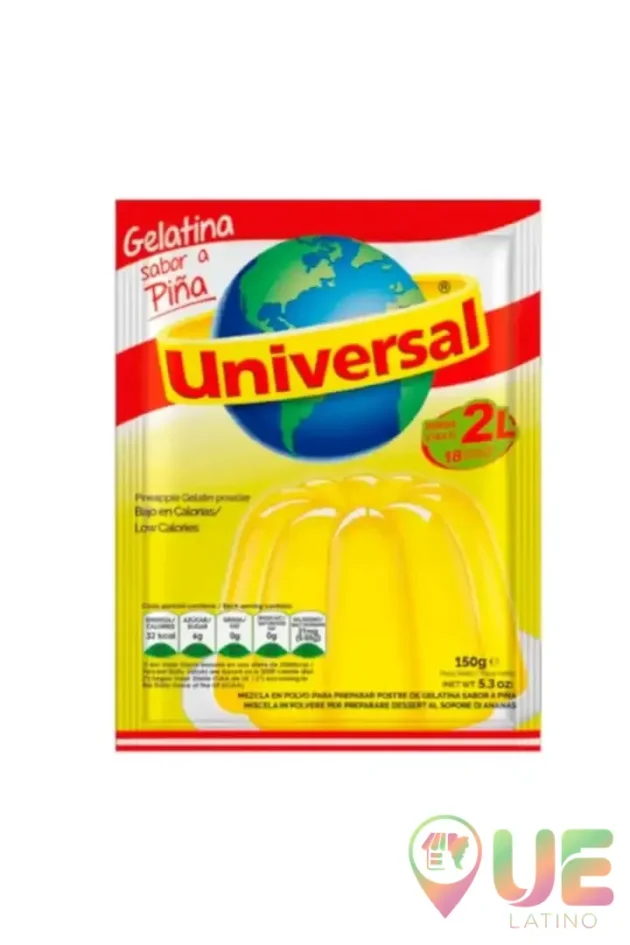 Gelatina De Piña Universal 150G