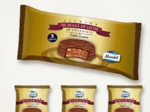 3x Alfajores Márdel Dulce de Leche ricoperto al cioccolato al latte