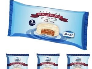 3x Alfajores Márdel Dulce de Leche ricoperto al cioccolato bianco