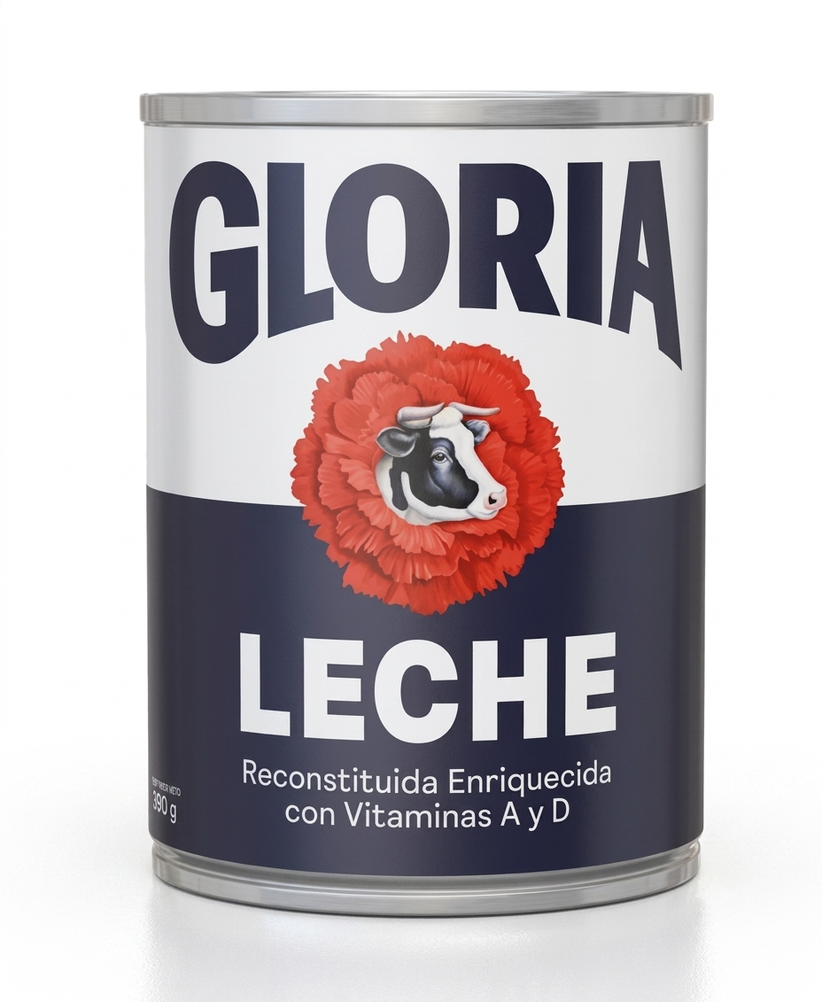 Leche Gloria Evaporada (390g) – Latte Evaporato Peruviano Originale