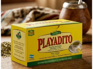 Yerba Mate Playadito en Saquitos – Mate Cocido Sin TACC (20 unidades)
