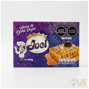 Turrón de Doña Pepa Productos Joel 450g