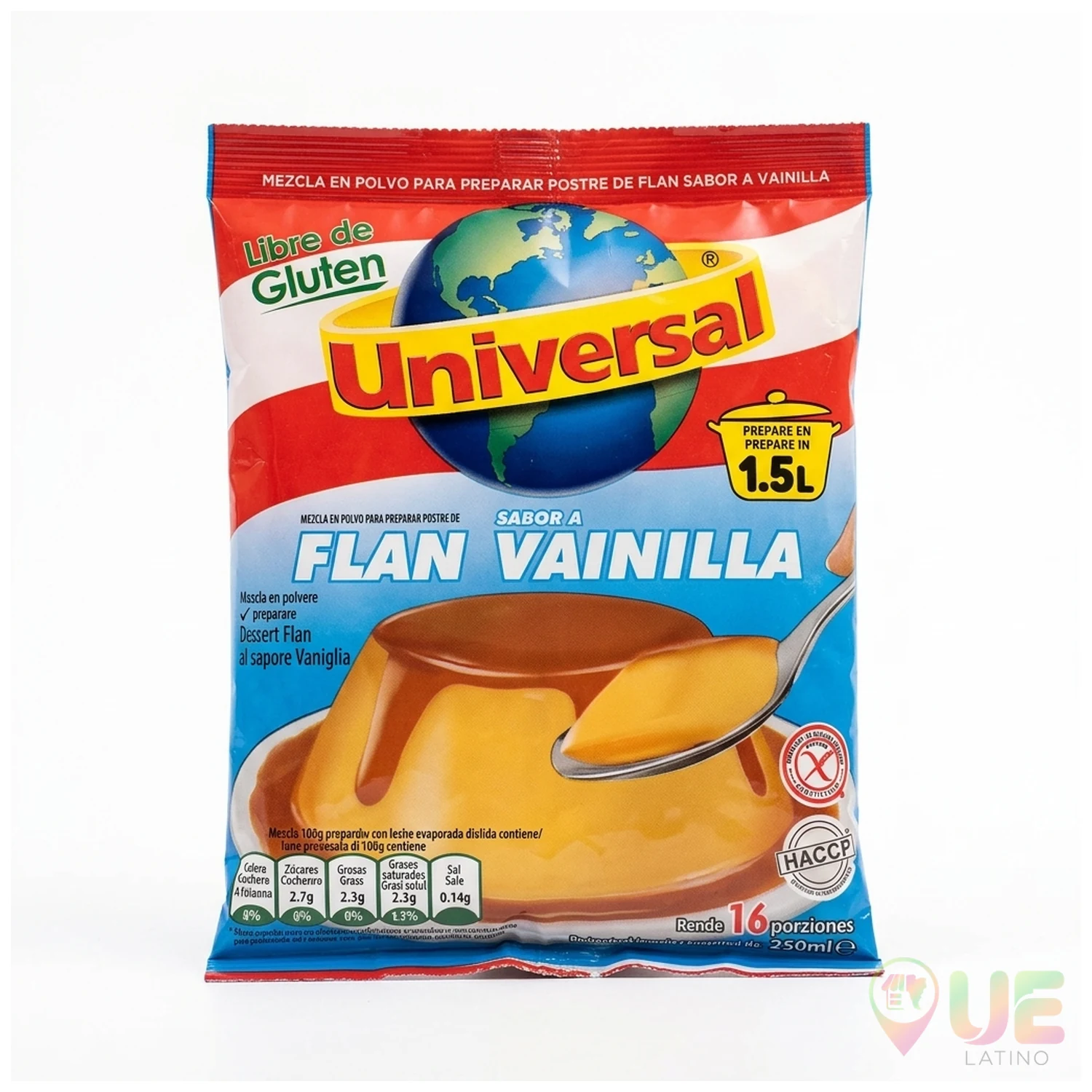 flan de vainilla universal