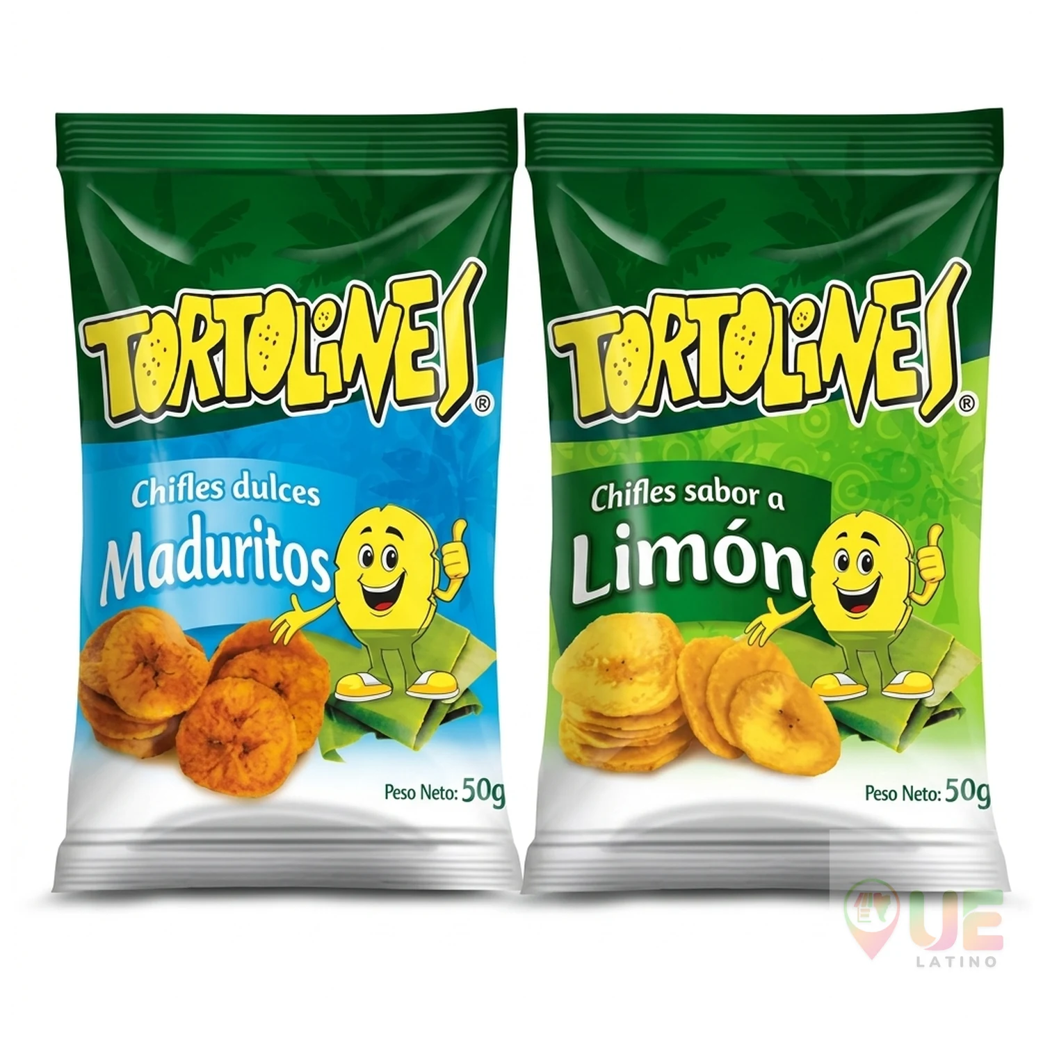 pack 6 tortolines dulce y limon
